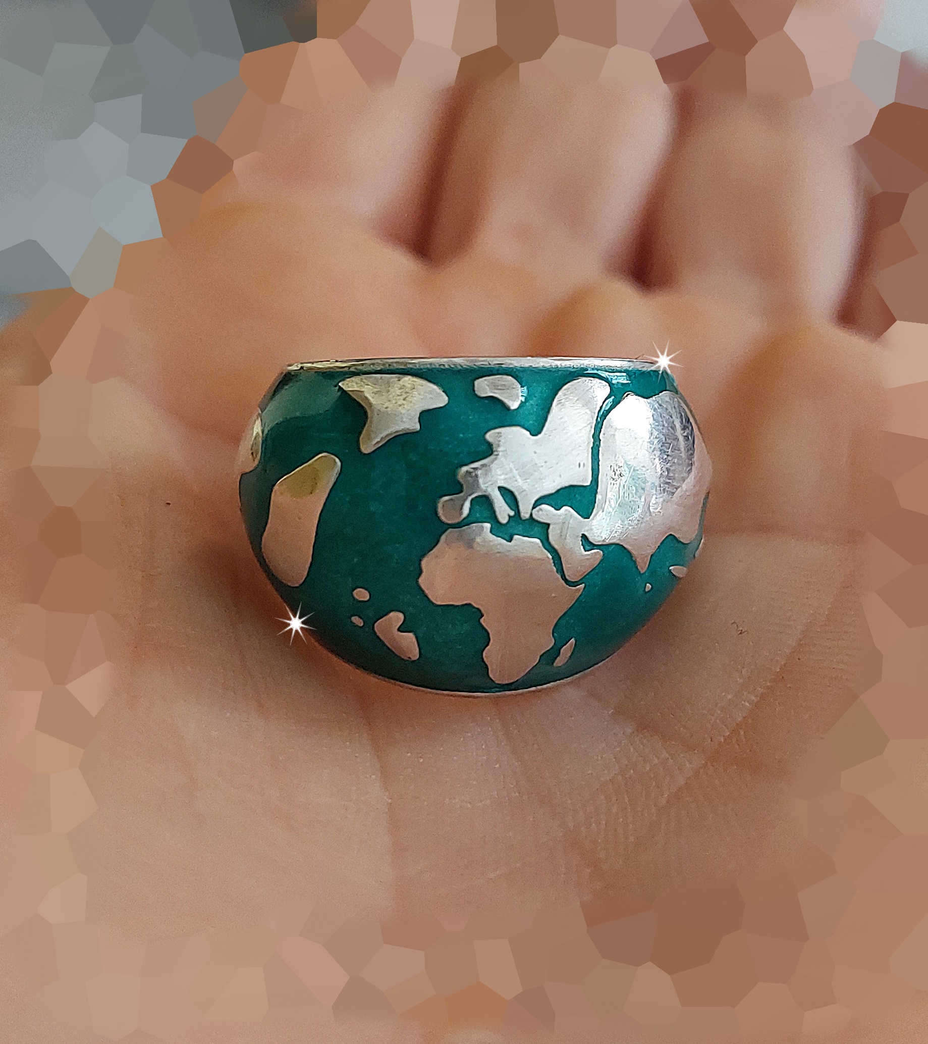 Anillo el Mundo en tus manos. - Imagen 2